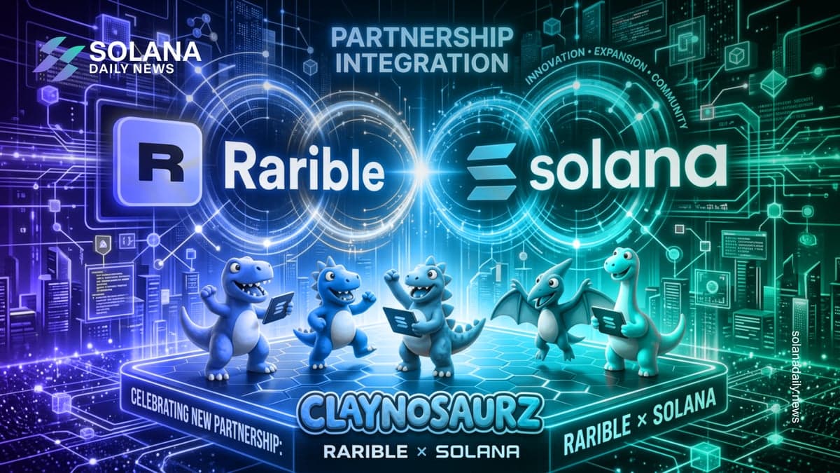 Rarible Expands to Solana With Claynosaurz as First Featured NFT Collection