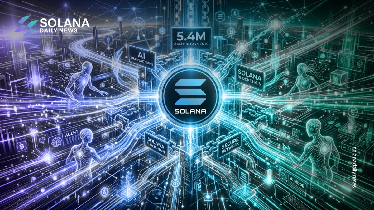 Solana Agentic Payments Hit 5.4 Million as BlockRun Scales AI Transactions