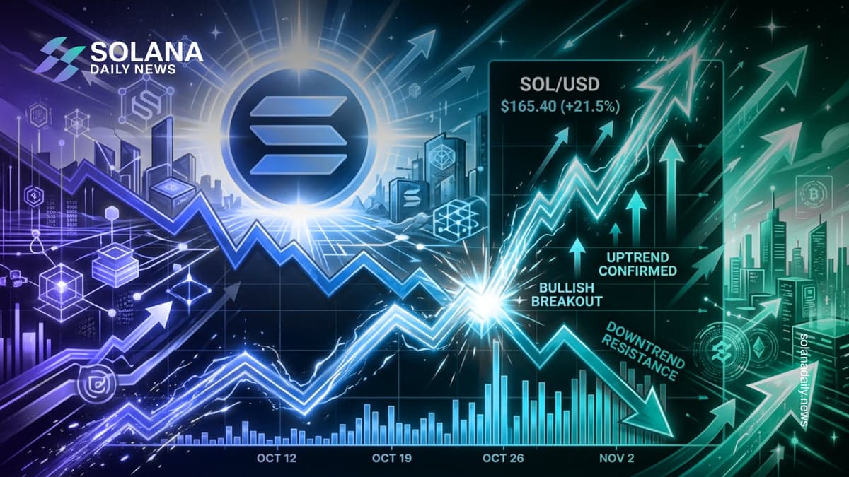 Solana Price Breaks 5-Week Downtrend: Is $83 Next?