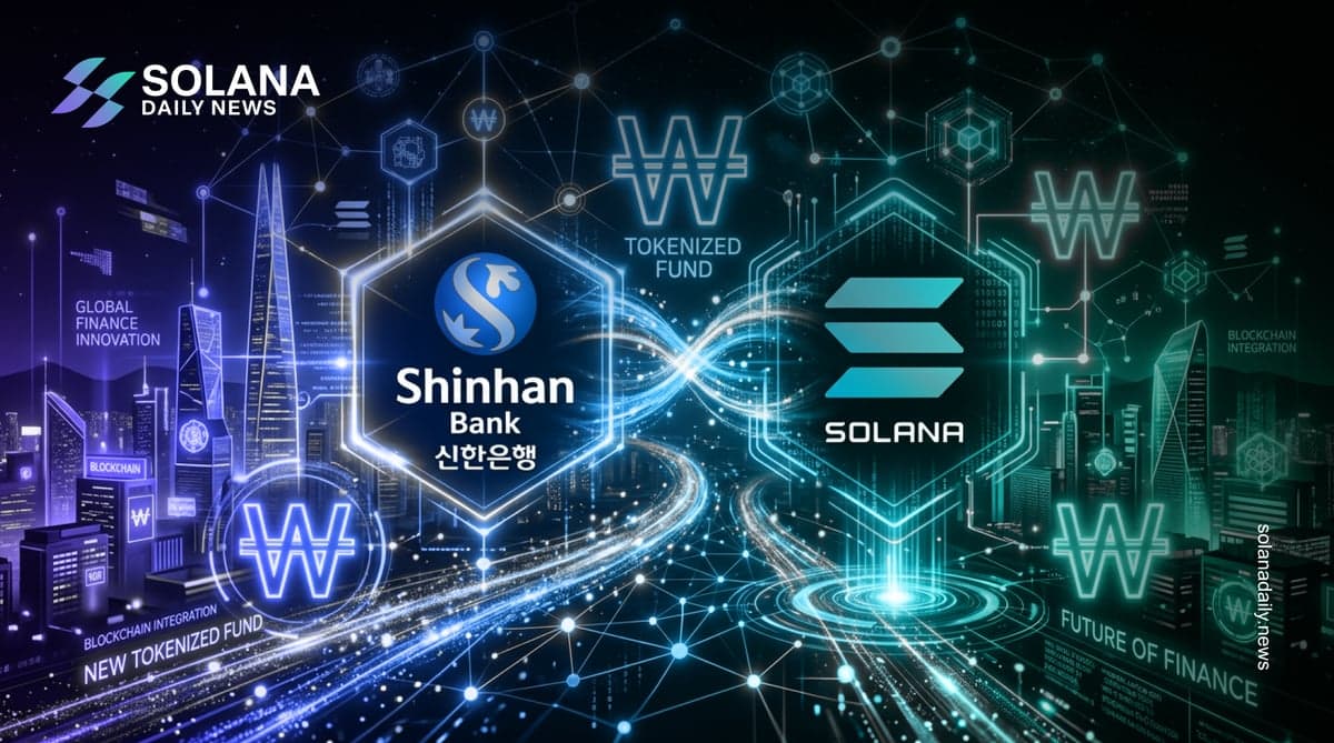 Shinhan Taps Solana for Korean Won Tokenized Fund