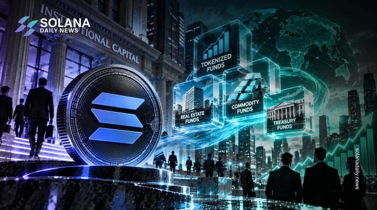 Solana Expands Institutional Reach With Tokenized Funds