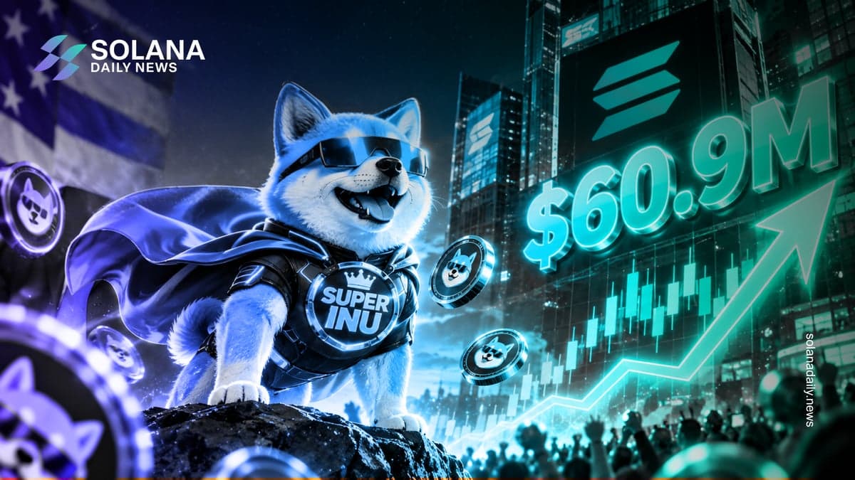 Solana Memecoin Super Inu Hits $60.9M After Trump’s AI Rename