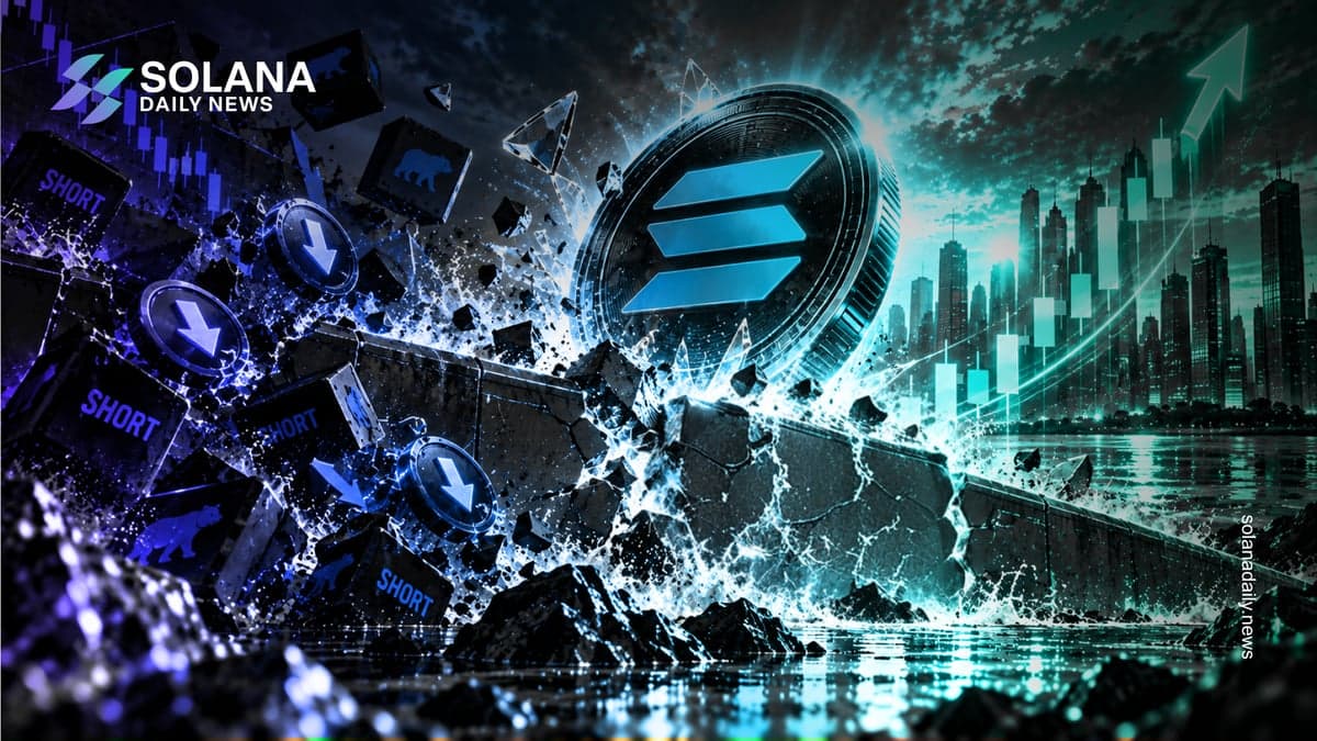 Solana Price Breaks $116 as $18M in Shorts Liquidate
