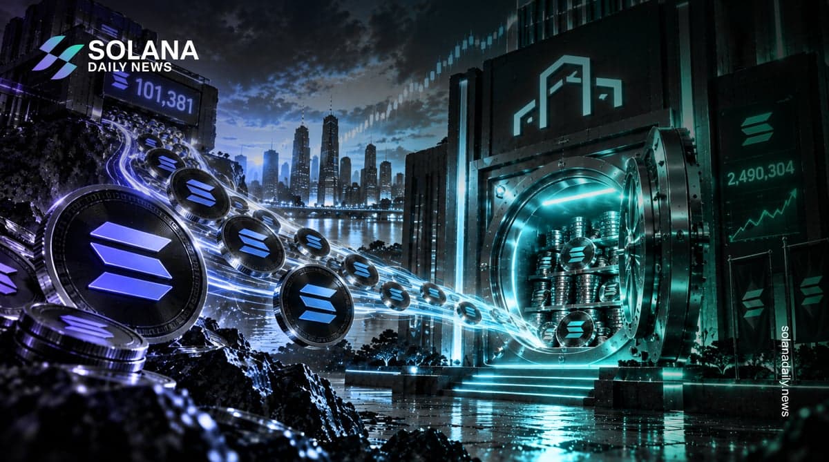 DeFi Development Corp. Adds 101K SOL to Treasury
