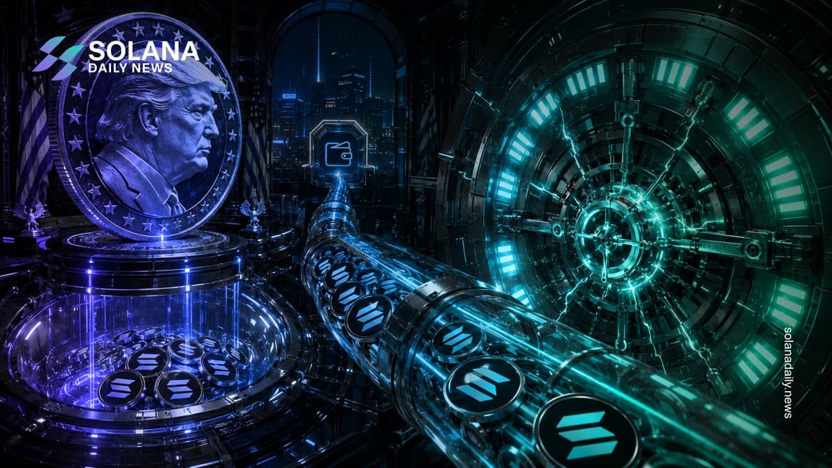 Trump Meme Team Moves $26.65M in SOL Ahead of Token Unlock
