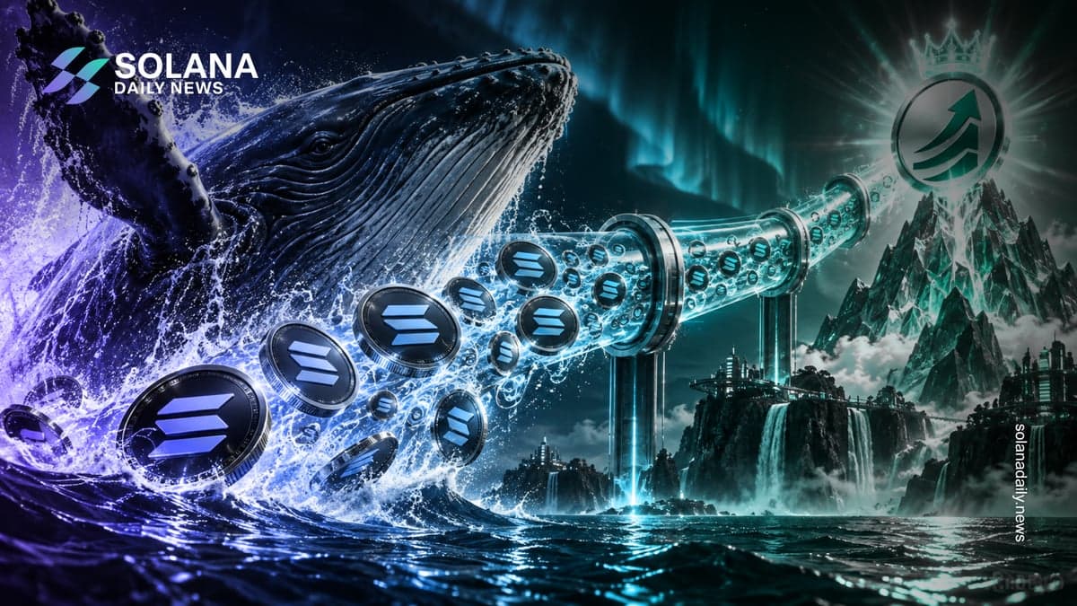 Solana Whale Deploys 16,976 SOL as STONK Hits $0.22 ATH