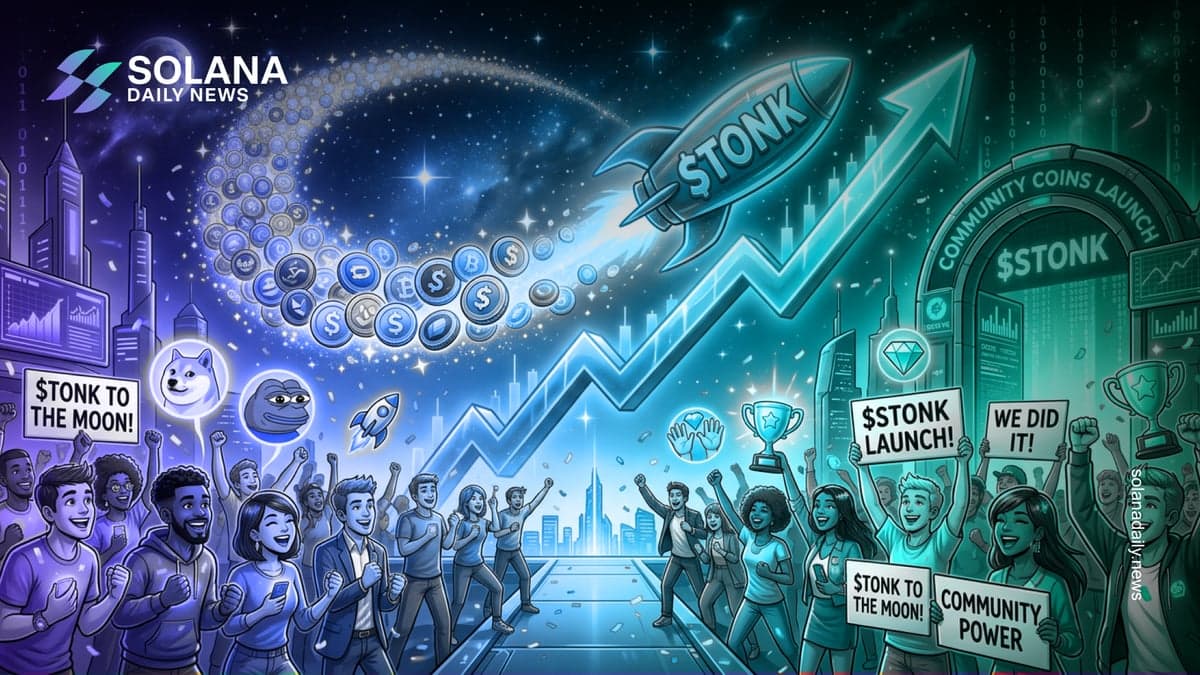 Stonk Launches Community Coins With 33% of Meme Rewards