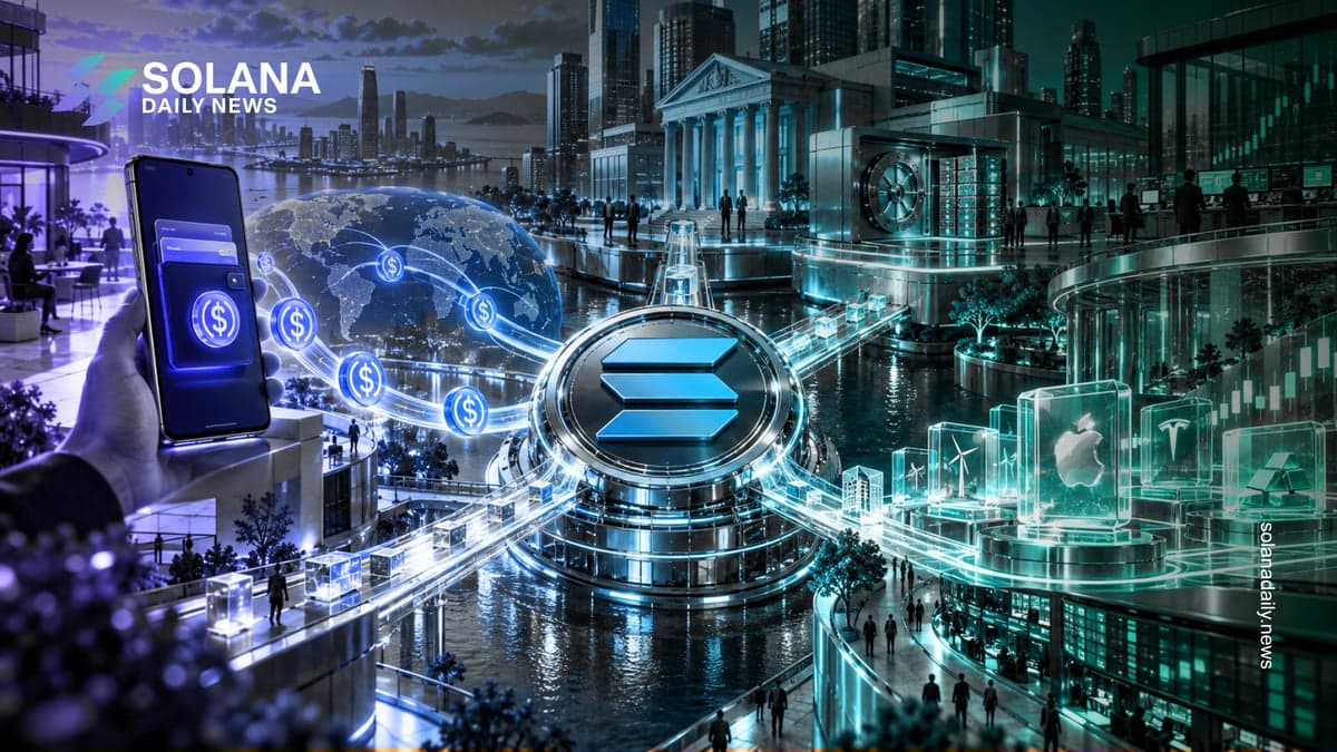 Solana News This Week: Samsung USDC Payments, Institutional Settlement and Tokenized Stocks