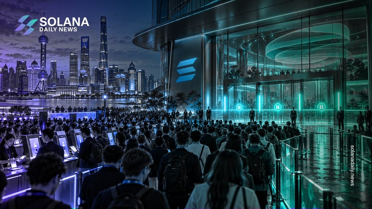 Solana Postpones Shanghai Accelerate Event After Registration Surge