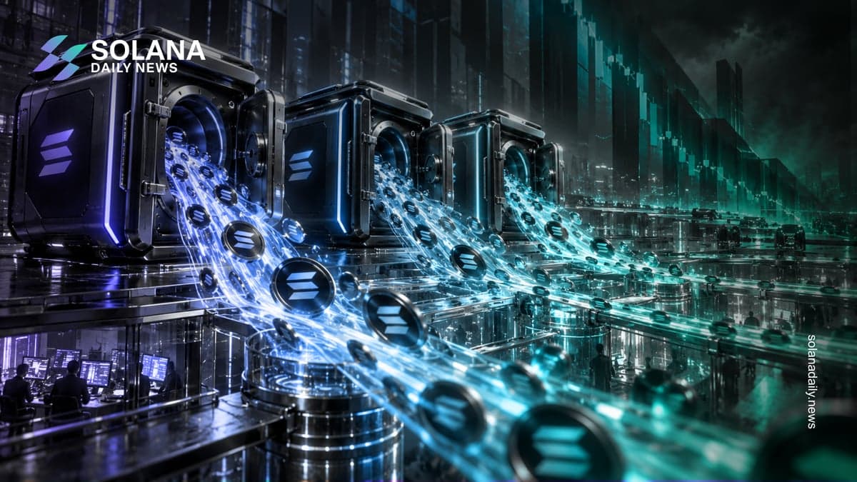 Three New Wallets Move $49M in SOL as Price Slips Below $100